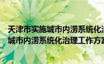 天津市实施城市内涝系统化治理工作方案（关于天津市实施城市内涝系统化治理工作方案简介）