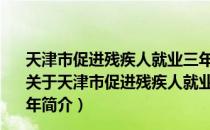 天津市促进残疾人就业三年行动实施方案 2022—2024年（关于天津市促进残疾人就业三年行动实施方案 2022—2024年简介）