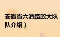 安徽省六潜路政大队（关于安徽省六潜路政大队介绍）