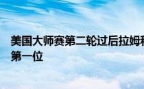 美国大师赛第二轮过后拉姆和托马斯都有机会重新回到世界第一位