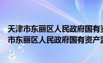 天津市东丽区人民政府国有资产监督管理委员会（关于天津市东丽区人民政府国有资产监督管理委员会简介）