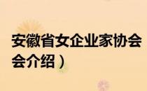 安徽省女企业家协会（关于安徽省女企业家协会介绍）