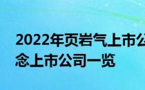 2022年页岩气上市公司股票有哪些页岩气概念上市公司一览