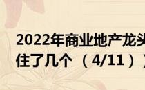 2022年商业地产龙头上市公司有哪些（你抓住了几个 （4/11））