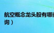 航空概念龙头股有哪些（航空股票今日股价查询）