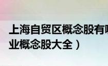 上海自贸区概念股有哪些（今日上海自贸区产业概念股大全）