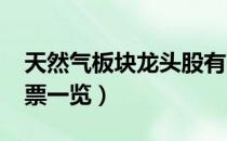 天然气板块龙头股有哪些（2022年天然气股票一览）