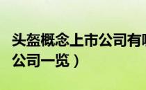 头盔概念上市公司有哪些（头盔概念受益上市公司一览）