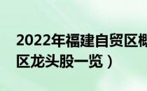 2022年福建自贸区概念股有那些（福建自贸区龙头股一览）