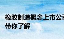 橡胶制造概念上市公司2022年名单一览1分钟带你了解