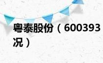 粤泰股份（600393）（2019年股本变动情况）