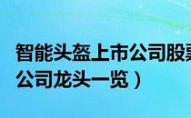 智能头盔上市公司股票有哪些（智能头盔上市公司龙头一览）