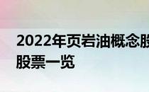 2022年页岩油概念股龙头有哪些页岩油概念股票一览