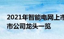 2021年智能电网上市公司有哪些智能电网上市公司龙头一览