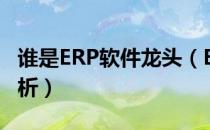 谁是ERP软件龙头（ERP软件价格行情走势分析）