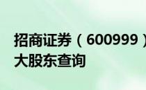 招商证券（600999）股东排名：招商证券十大股东查询