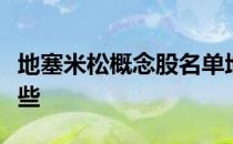 地塞米松概念股名单地塞米松概念股龙头有哪些