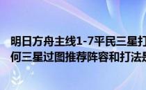 明日方舟主线1-7平民三星打法（主线关卡7-16 无匹平民如何三星过图推荐阵容和打法是什么）