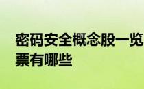 密码安全概念股一览2022年密码安全概念股票有哪些