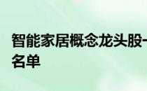 概念龙头股一览概念股全部名单