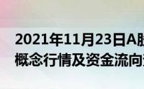 2021年11月23日A股上证指数查询ERP软件概念行情及资金流向查询