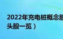 2022年充电桩概念股有哪些（充电桩概念龙头股一览）