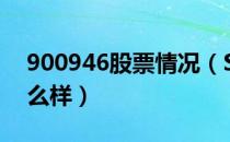 900946股票情况（ST天雁B900946股票怎么样）