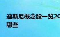 迪斯尼概念股一览2022年迪斯尼概念股票有哪些