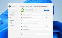 Windows 11现在可以提供能源建议