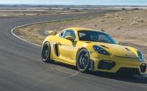 壮观的2022保时捷Cayman GT4 RS发挥了其中置发动机的潜力