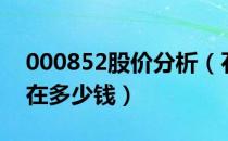 000852股价分析（石化机械000852股票现在多少钱）