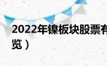 2022年镍板块股票有哪些（镍概念股龙头一览）