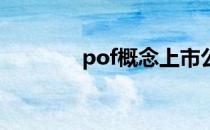 pof概念上市公司有那些（）