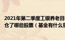 2021年第二季度工银养老目标2035三年混合(FOF)基金持仓了哪些股票（基金有什么重大卖出 （2021年第二季度））