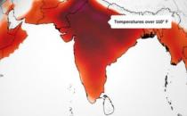 印度全国总面积的90%都处在极端高温危险区4月达到40℃