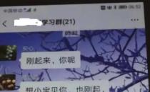 ​村书记在工作群喊宝贝被停职