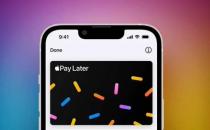 苹果停用 Apple Pay Later，转与银行等合作提供分期付款服务